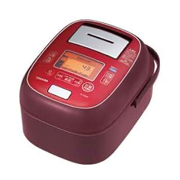 東芝 - 東芝 真空圧力IHジャー炊飯器（5.5合炊き） ディープレッドRC-10VXM Amazon | RC-10VXM-RS(ディープレッド) 合わせ炊き 真空圧力IH